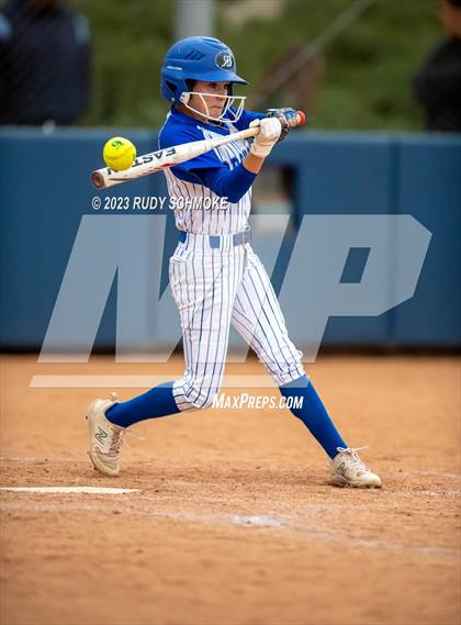 Thumbnail 3 in Poway vs. Rancho Bernardo (CIF Softball Open Division Finals @ UCSD) photogallery.