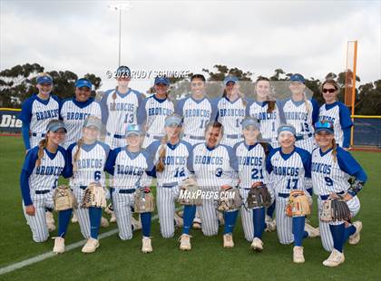 Thumbnail 1 in Poway vs. Rancho Bernardo (CIF Softball Open Division Finals @ UCSD) photogallery.