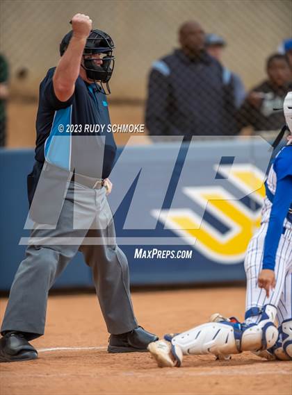 Thumbnail 2 in Poway vs. Rancho Bernardo (CIF Softball Open Division Finals @ UCSD) photogallery.