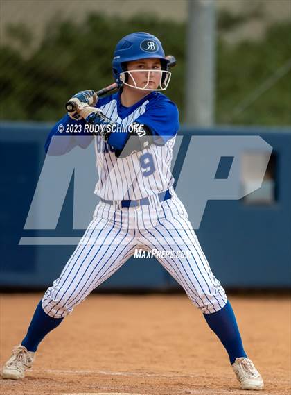 Thumbnail 3 in Poway vs. Rancho Bernardo (CIF Softball Open Division Finals @ UCSD) photogallery.