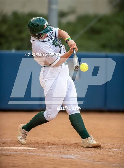 Thumbnail 1 in Poway vs. Rancho Bernardo (CIF Softball Open Division Finals @ UCSD) photogallery.