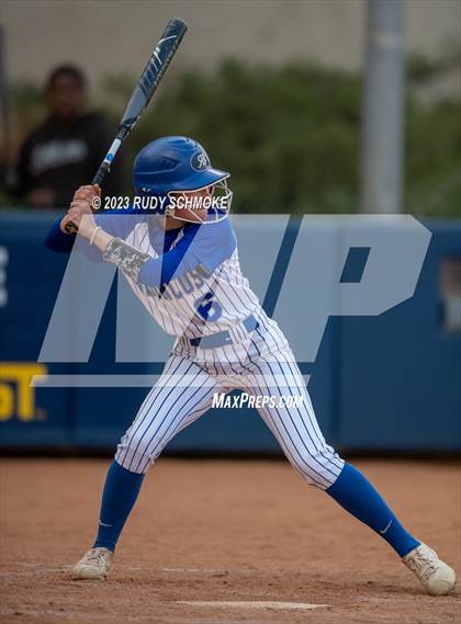 Thumbnail 1 in Poway vs. Rancho Bernardo (CIF Softball Open Division Finals @ UCSD) photogallery.