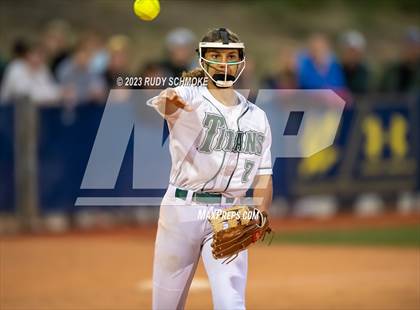 Thumbnail 2 in Poway vs. Rancho Bernardo (CIF Softball Open Division Finals @ UCSD) photogallery.