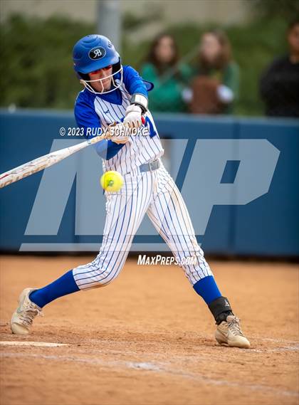 Thumbnail 1 in Poway vs. Rancho Bernardo (CIF Softball Open Division Finals @ UCSD) photogallery.
