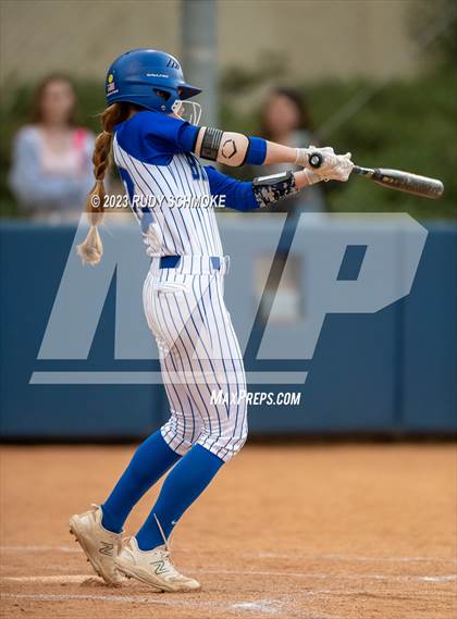 Thumbnail 1 in Poway vs. Rancho Bernardo (CIF Softball Open Division Finals @ UCSD) photogallery.