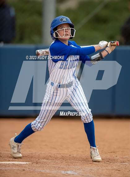 Thumbnail 3 in Poway vs. Rancho Bernardo (CIF Softball Open Division Finals @ UCSD) photogallery.