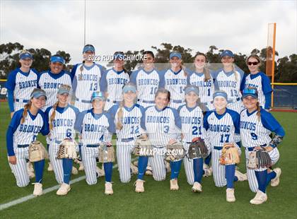 Thumbnail 3 in Poway vs. Rancho Bernardo (CIF Softball Open Division Finals @ UCSD) photogallery.