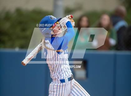 Thumbnail 3 in Poway vs. Rancho Bernardo (CIF Softball Open Division Finals @ UCSD) photogallery.