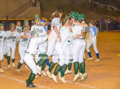 Thumbnail 3 in Poway vs. Rancho Bernardo (CIF Softball Open Division Finals @ UCSD) photogallery.