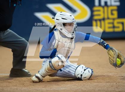 Thumbnail 2 in Poway vs. Rancho Bernardo (CIF Softball Open Division Finals @ UCSD) photogallery.