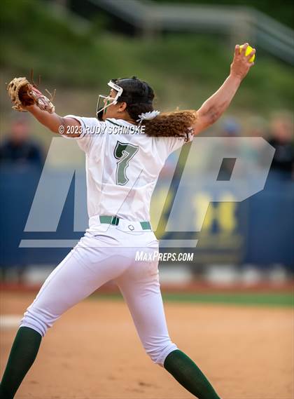 Thumbnail 1 in Poway vs. Rancho Bernardo (CIF Softball Open Division Finals @ UCSD) photogallery.