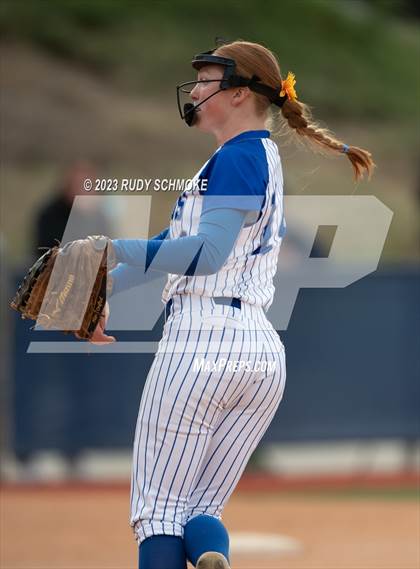 Thumbnail 1 in Poway vs. Rancho Bernardo (CIF Softball Open Division Finals @ UCSD) photogallery.