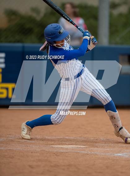 Thumbnail 1 in Poway vs. Rancho Bernardo (CIF Softball Open Division Finals @ UCSD) photogallery.