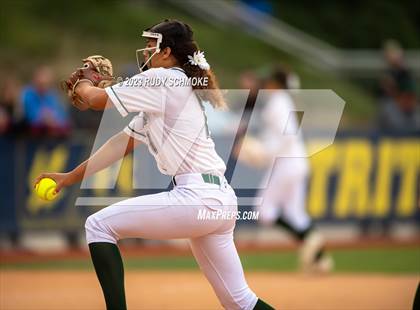 Thumbnail 2 in Poway vs. Rancho Bernardo (CIF Softball Open Division Finals @ UCSD) photogallery.
