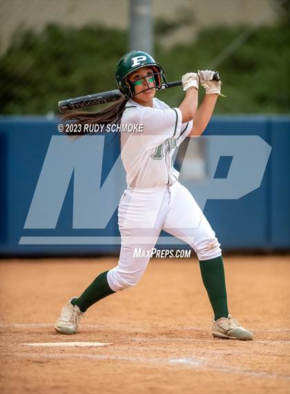 Thumbnail 1 in Poway vs. Rancho Bernardo (CIF Softball Open Division Finals @ UCSD) photogallery.