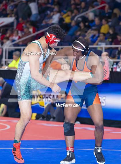Thumbnail 3 in NYSPHSAA Wrestling Championships - Quarter Finals 152 lbs - 285 lbs photogallery.