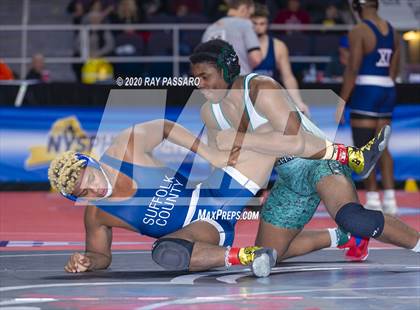 Thumbnail 3 in NYSPHSAA Wrestling Championships - Quarter Finals 152 lbs - 285 lbs photogallery.