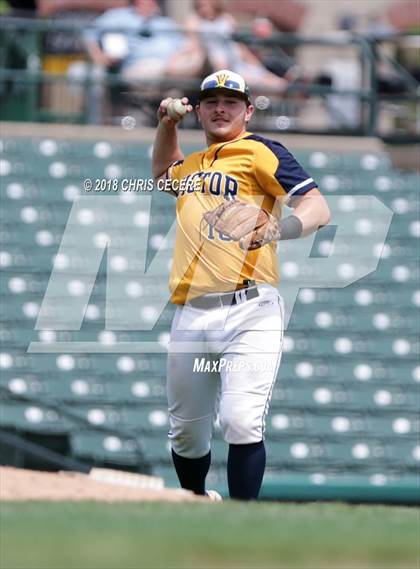 Thumbnail 2 in Victor vs. McQuaid Jesuit (Section 5 Class AA Final) photogallery.