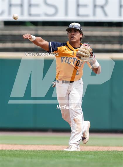Thumbnail 3 in Victor vs. McQuaid Jesuit (Section 5 Class AA Final) photogallery.