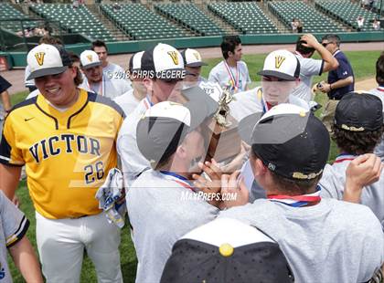 Thumbnail 3 in Victor vs. McQuaid Jesuit (Section 5 Class AA Final) photogallery.