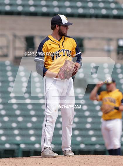 Thumbnail 3 in Victor vs. McQuaid Jesuit (Section 5 Class AA Final) photogallery.