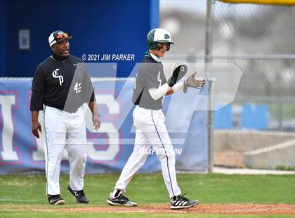 Thumbnail 2 in Cedar Park vs. McNeil (LISD Tournament) photogallery.