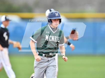 Thumbnail 3 in Cedar Park vs. McNeil (LISD Tournament) photogallery.