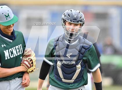 Thumbnail 2 in Cedar Park vs. McNeil (LISD Tournament) photogallery.