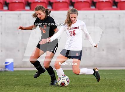 Thumbnail 2 in Crimson Cliffs vs. Ogden (UHSAA 4A Semi-Final) photogallery.