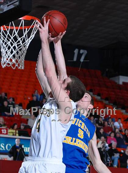 Thumbnail 2 in Basehor-Linwood vs. Collegiate (KSHSAA 4A 1st Round) photogallery.