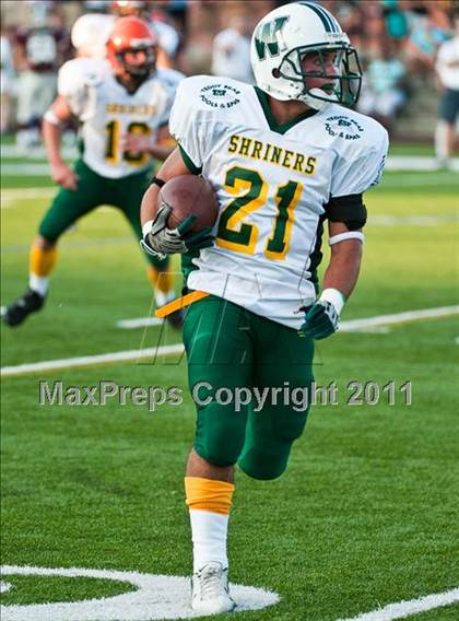 Thumbnail 1 in The 10th Annual Shrine Chowder Bowl (Central vs West) photogallery.