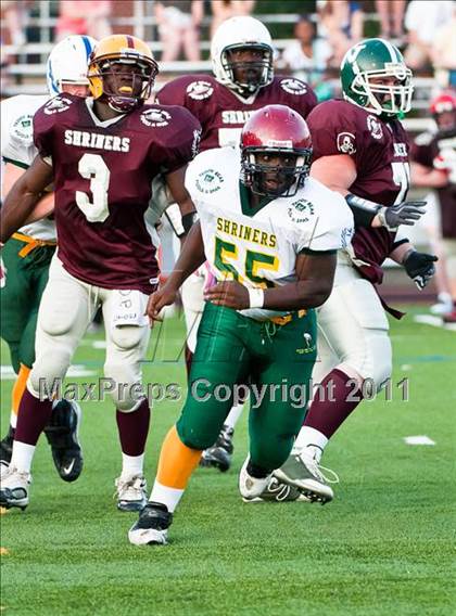 Thumbnail 2 in The 10th Annual Shrine Chowder Bowl (Central vs West) photogallery.