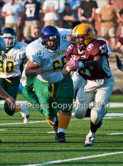 Thumbnail 1 in The 10th Annual Shrine Chowder Bowl (Central vs West) photogallery.