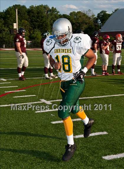 Thumbnail 1 in The 10th Annual Shrine Chowder Bowl (Central vs West) photogallery.