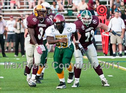 Thumbnail 1 in The 10th Annual Shrine Chowder Bowl (Central vs West) photogallery.