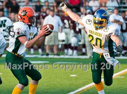 Thumbnail 3 in The 10th Annual Shrine Chowder Bowl (Central vs West) photogallery.
