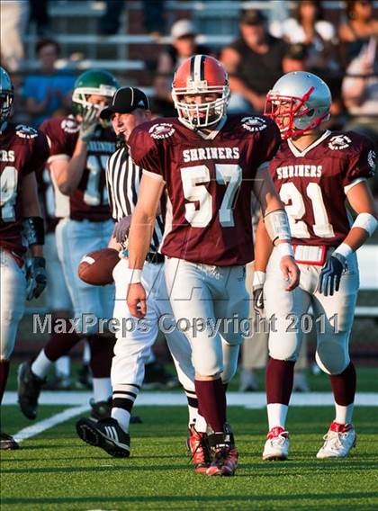 Thumbnail 1 in The 10th Annual Shrine Chowder Bowl (Central vs West) photogallery.