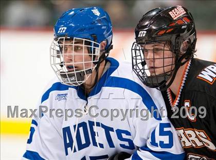 Thumbnail 1 in St. Thomas Academy vs White Bear (Schwan Cup) photogallery.