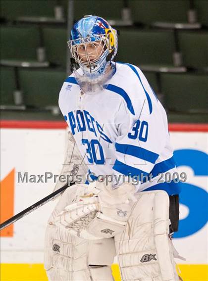 Thumbnail 1 in St. Thomas Academy vs White Bear (Schwan Cup) photogallery.