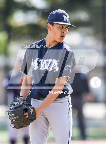 Thumbnail 2 in Fremont Christian vs. Making Waves Academy photogallery.