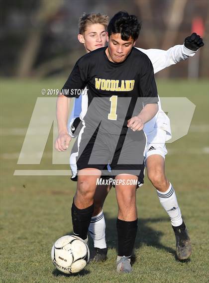 Thumbnail 1 in Ledyard @ Woodland (CIAC Class M Quarterfinal) photogallery.