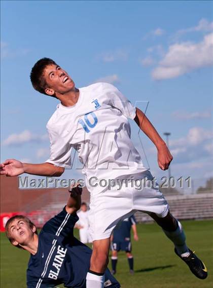 Thumbnail 2 in Blaine vs Jefferson (Challenge Cup - Boys Consolation) photogallery.