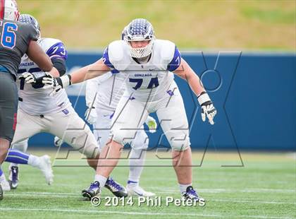 Thumbnail 1 in DeMatha vs. Gonzaga (WCAC Semifinal) photogallery.