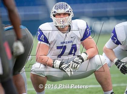 Thumbnail 2 in DeMatha vs. Gonzaga (WCAC Semifinal) photogallery.