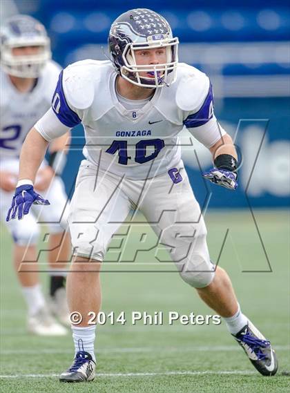 Thumbnail 2 in DeMatha vs. Gonzaga (WCAC Semifinal) photogallery.