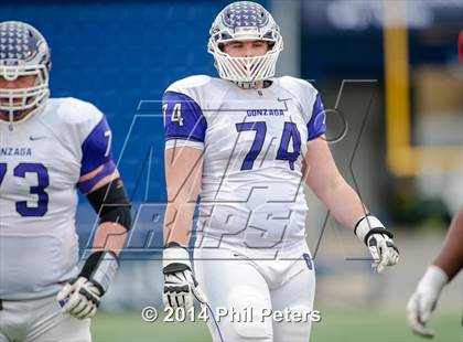 Thumbnail 1 in DeMatha vs. Gonzaga (WCAC Semifinal) photogallery.