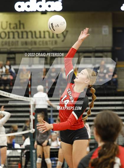 Thumbnail 3 in Mountain Ridge vs. American Fork (UHSAA 6A Second Round) photogallery.
