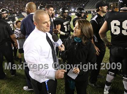 Thumbnail 2 in Rocklin vs. Servite (CIF State D2 Final) photogallery.