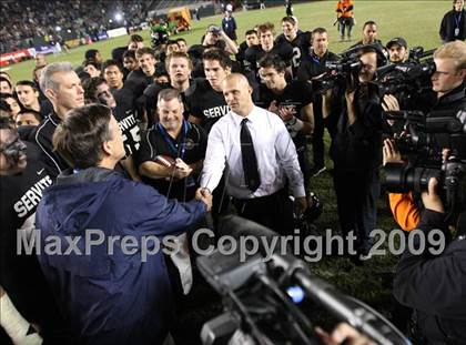 Thumbnail 1 in Rocklin vs. Servite (CIF State D2 Final) photogallery.
