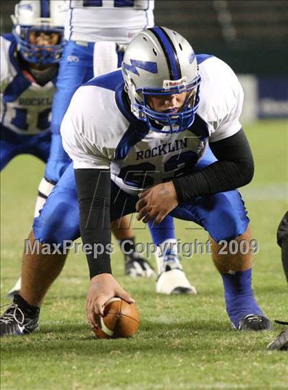 Thumbnail 2 in Rocklin vs. Servite (CIF State D2 Final) photogallery.